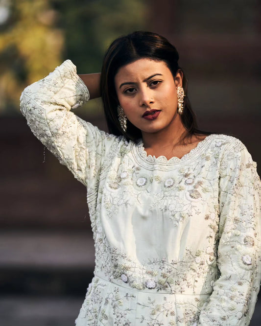 Green shade jumpsuit