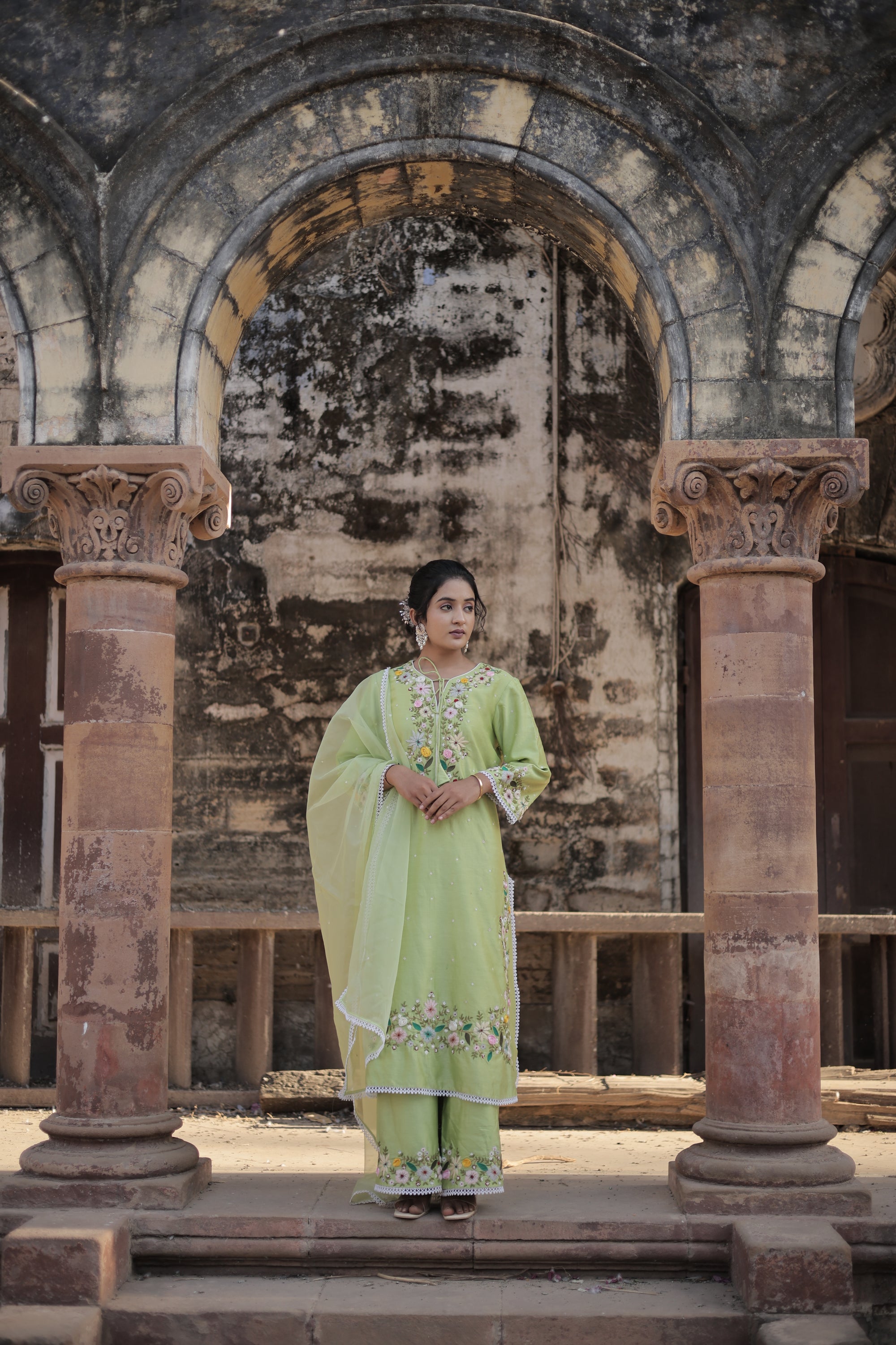 Mint Green kurta set