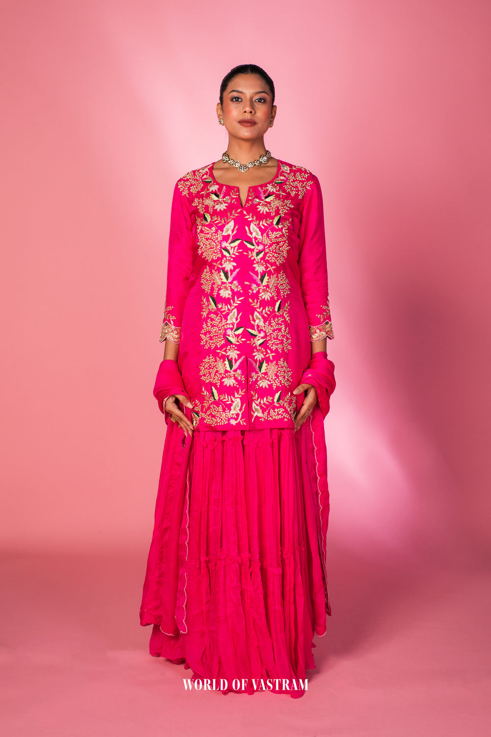 Gulnaar Garden Gharara Set