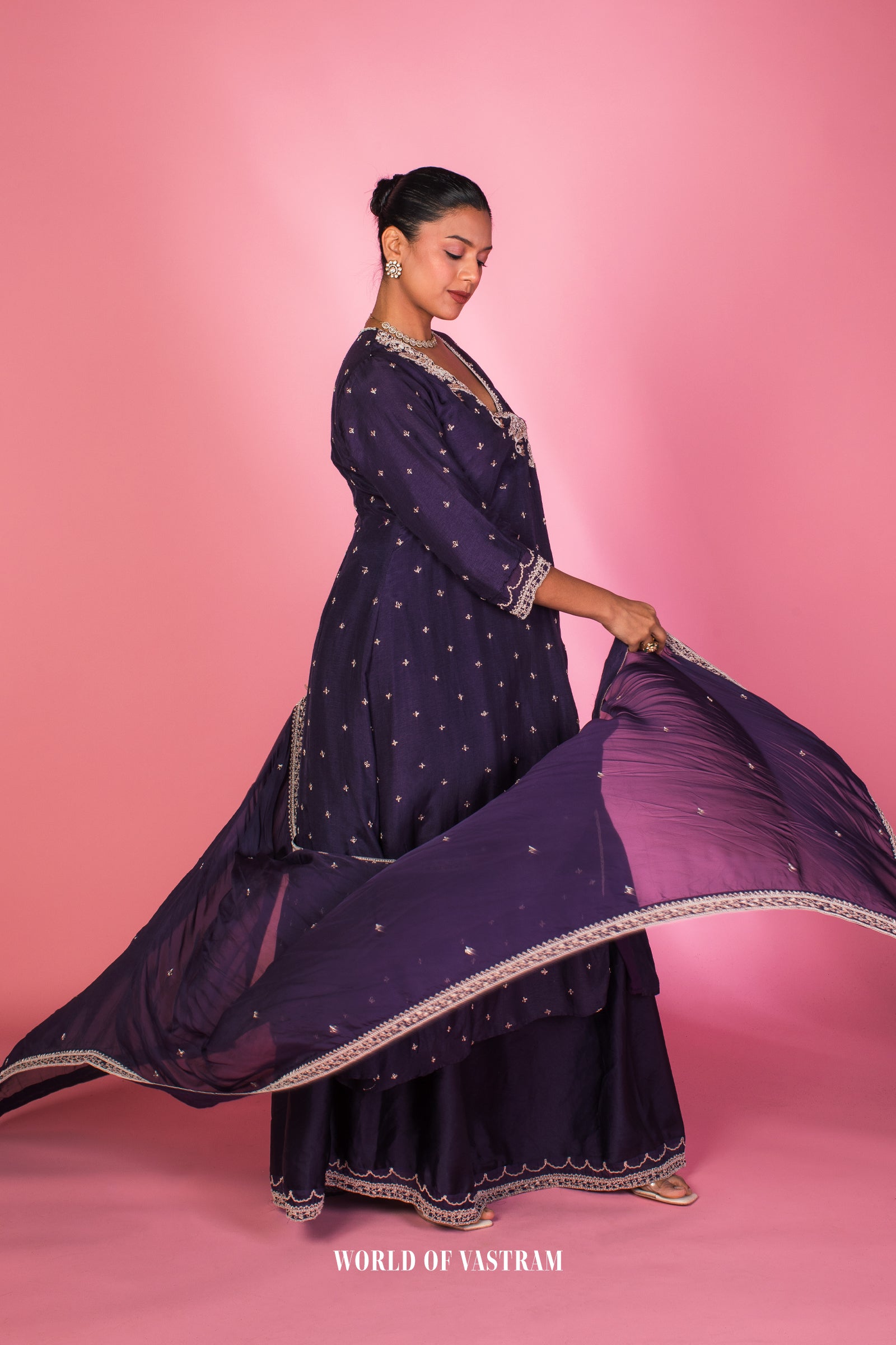 Deep navy Kurta Set