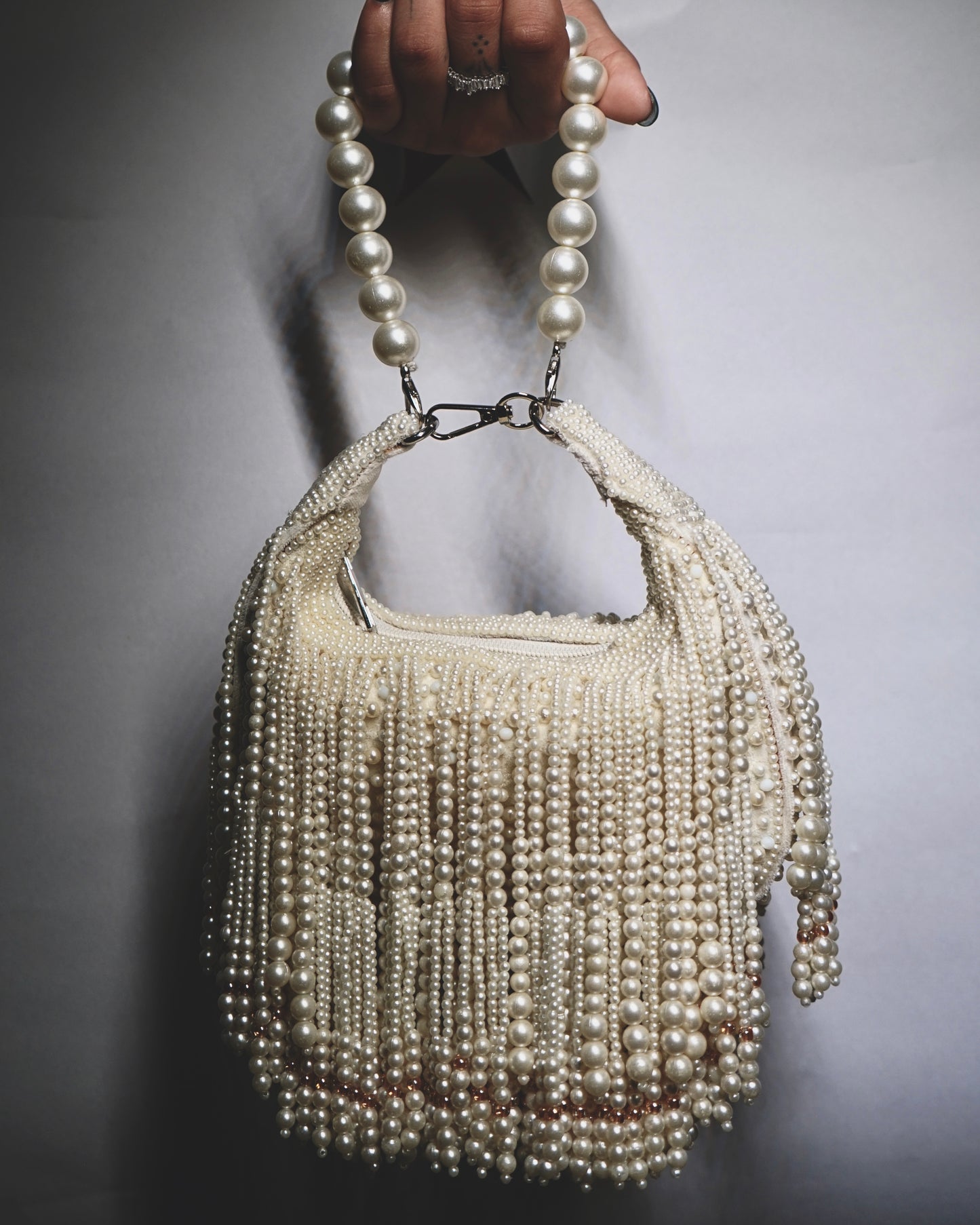 Pearl Embellished HandBag