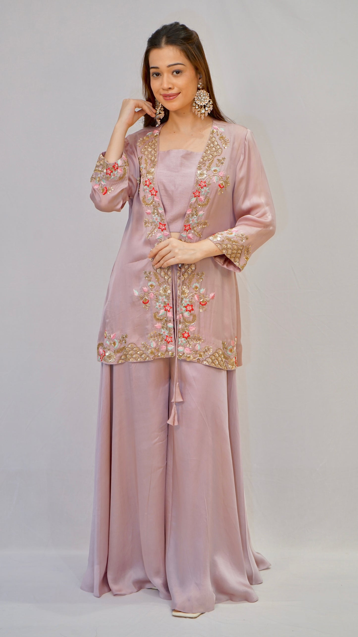 Lilac Gold work with jacket