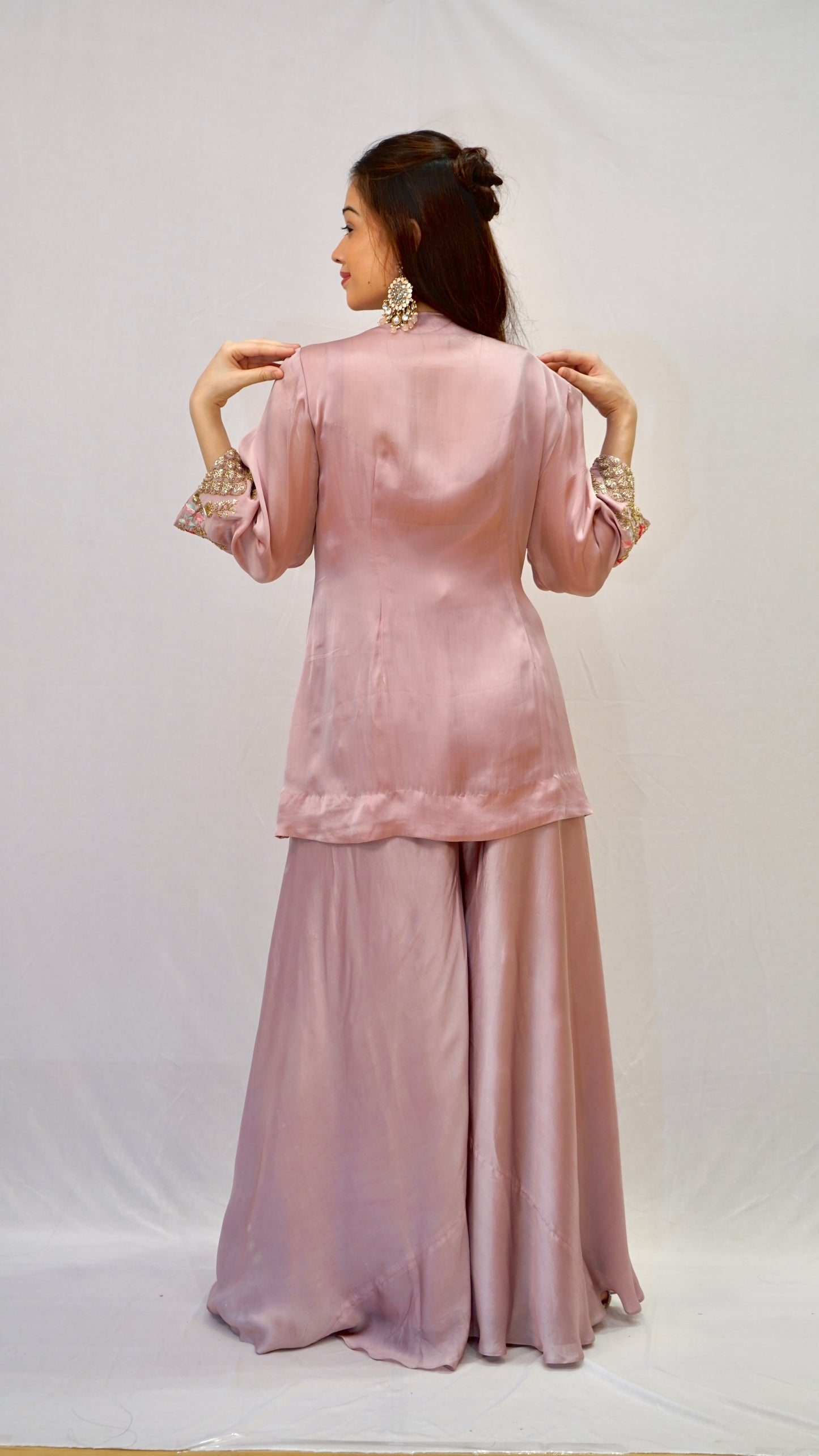 Lilac Gold work with jacket