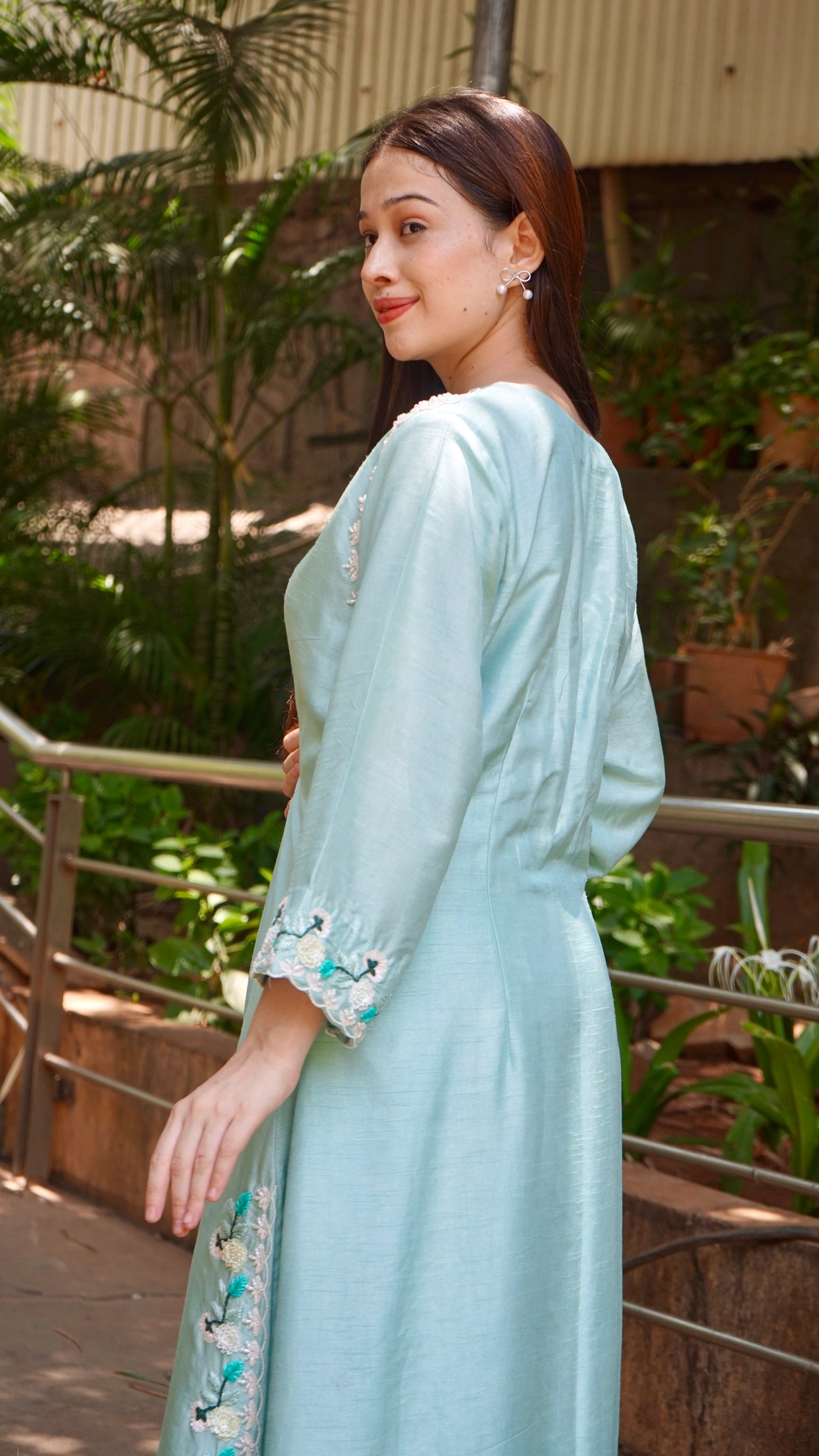 Pakistani Blue Kurta