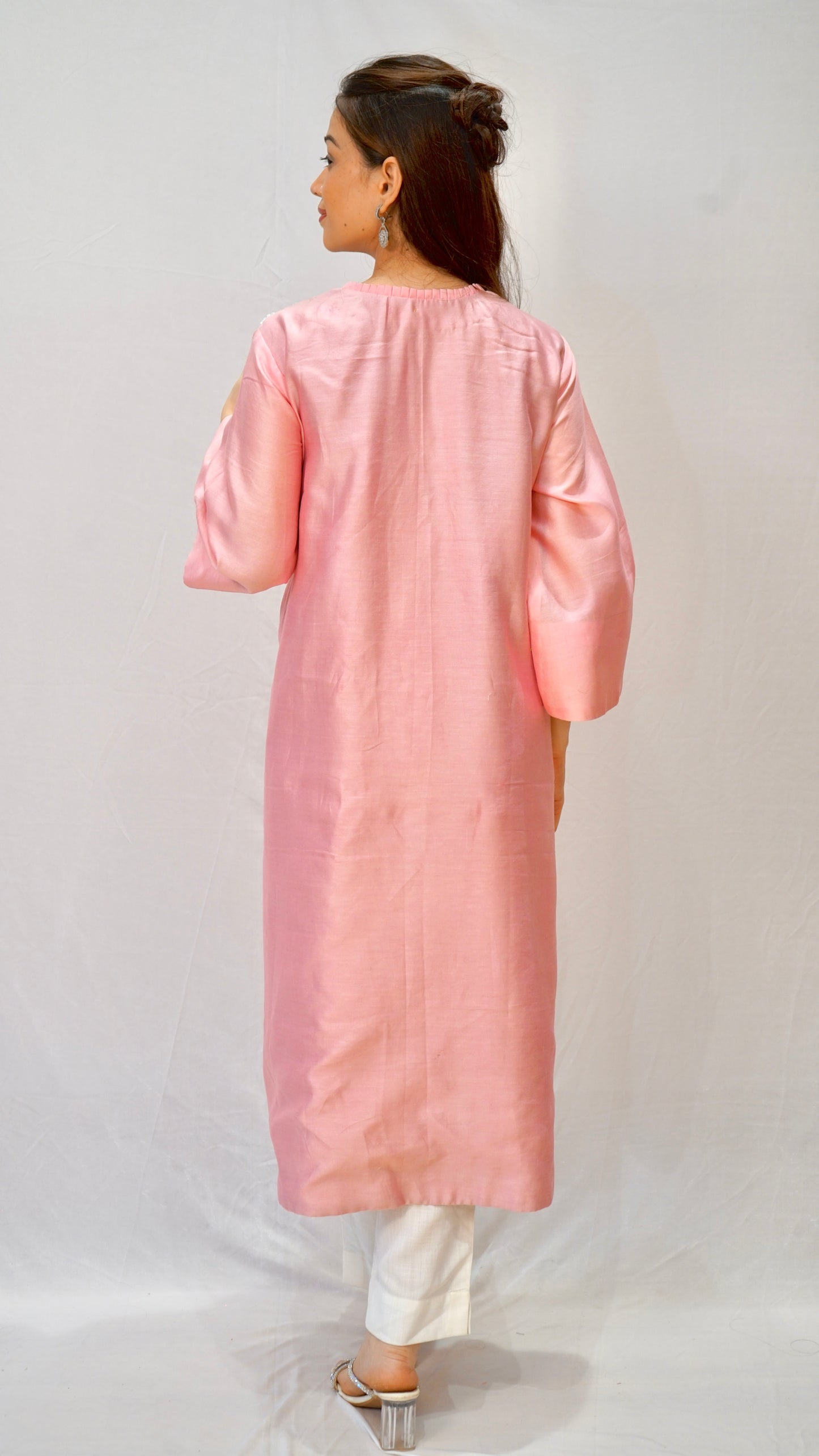 Baby pink Kurta
