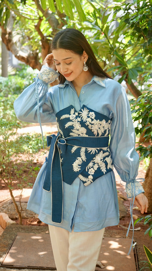 Jap Blue Top