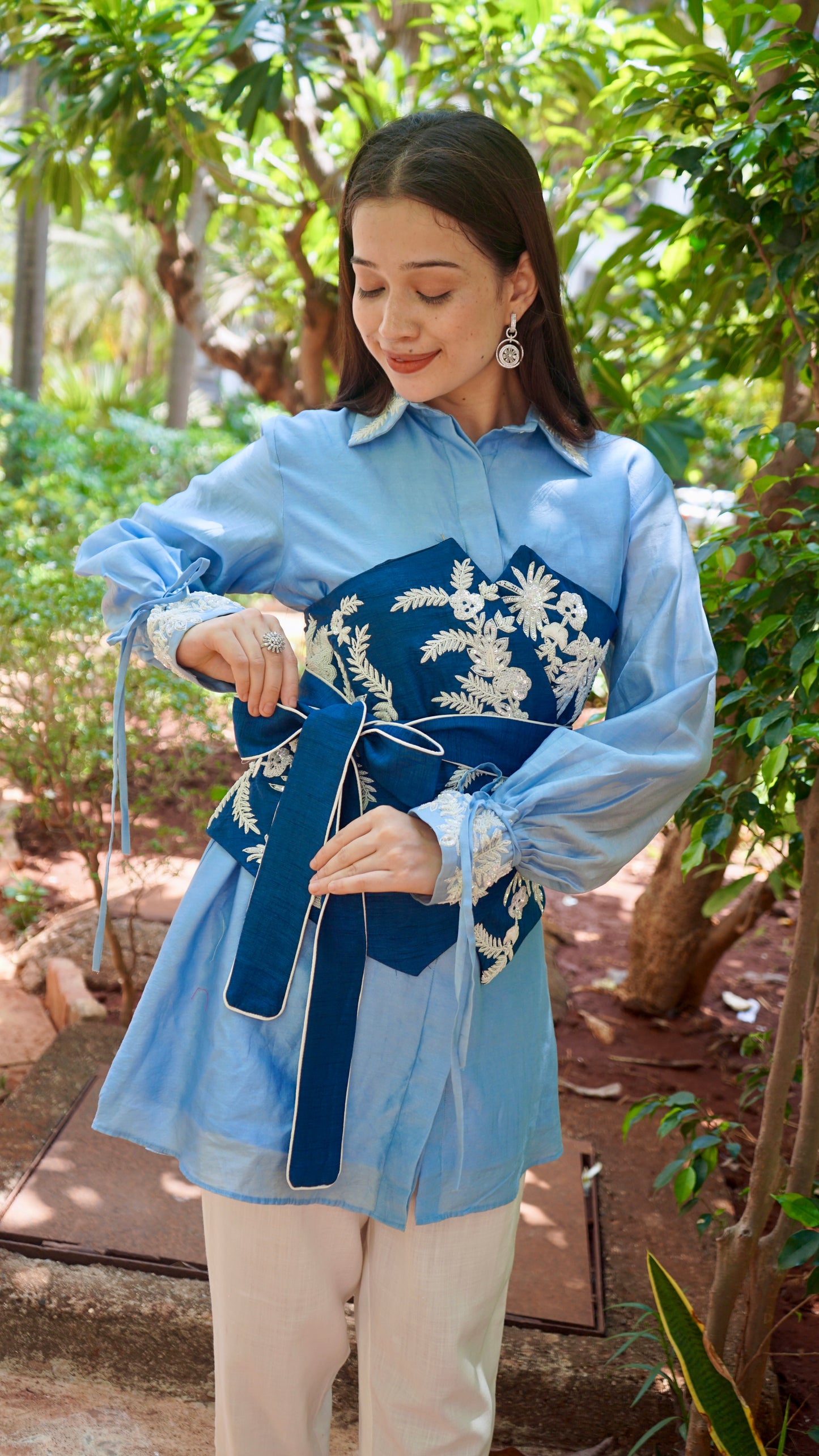 Jap Blue Top