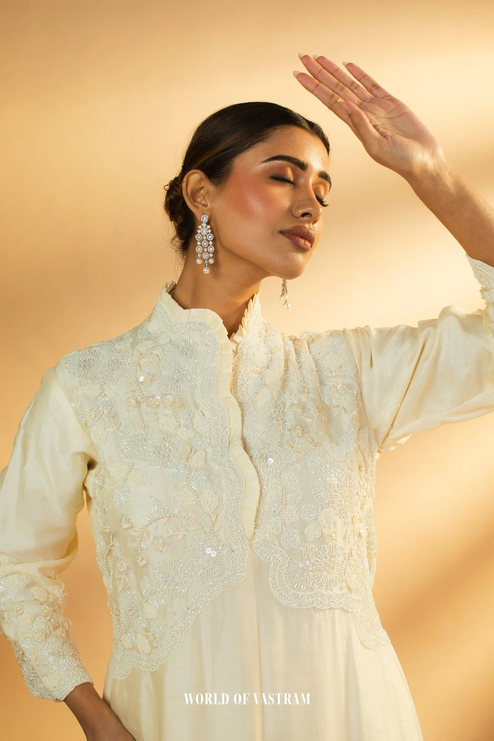 Ivory Sharara Set