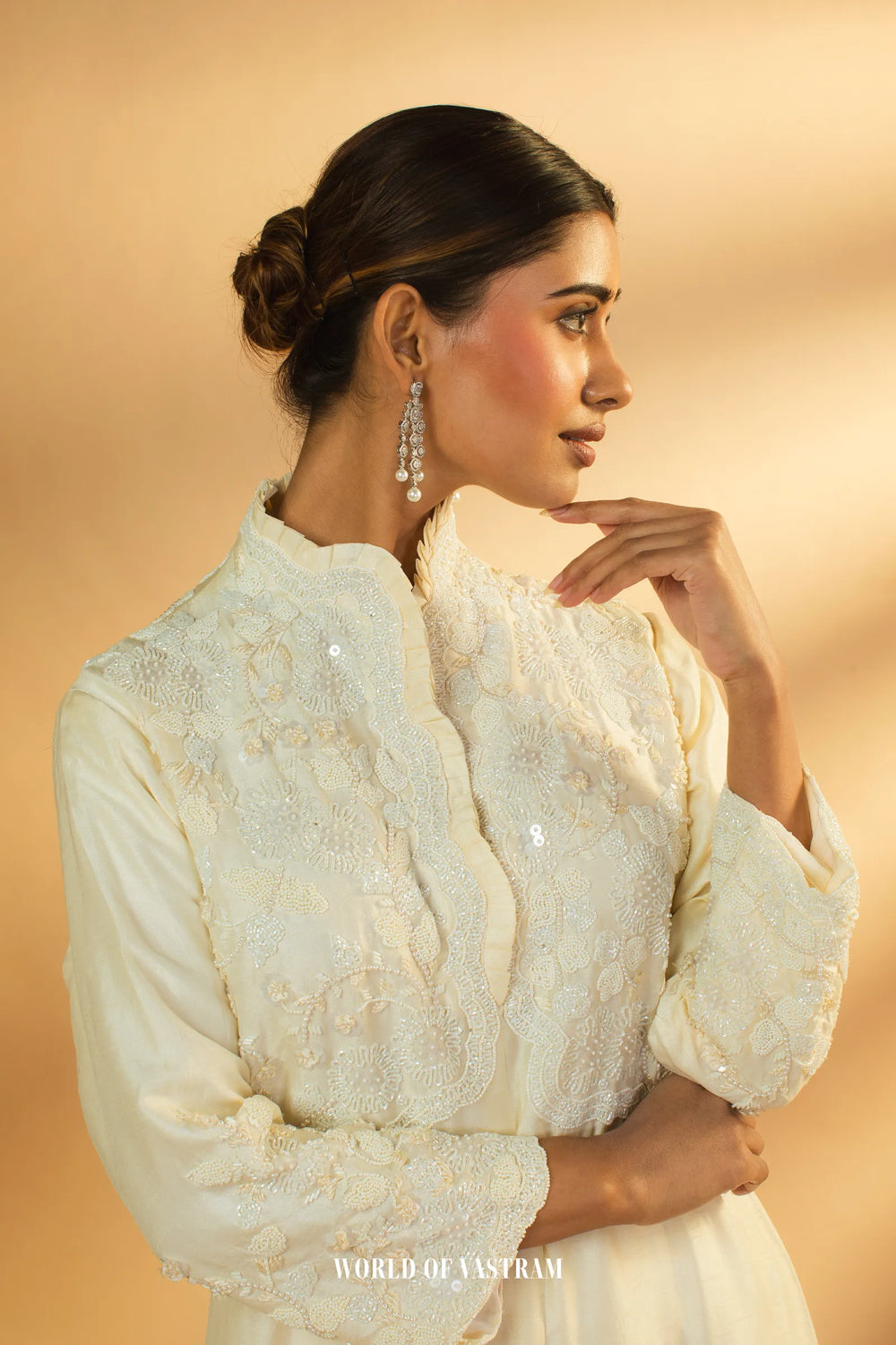Ivory Sharara Set