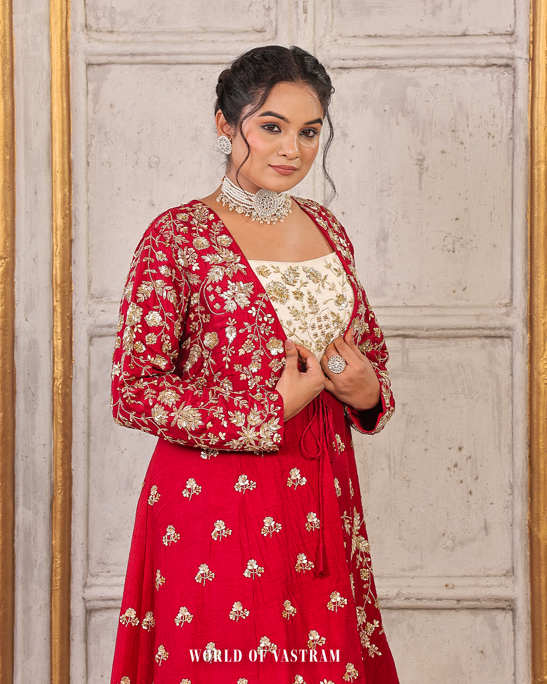 Gown Style Cape Dress