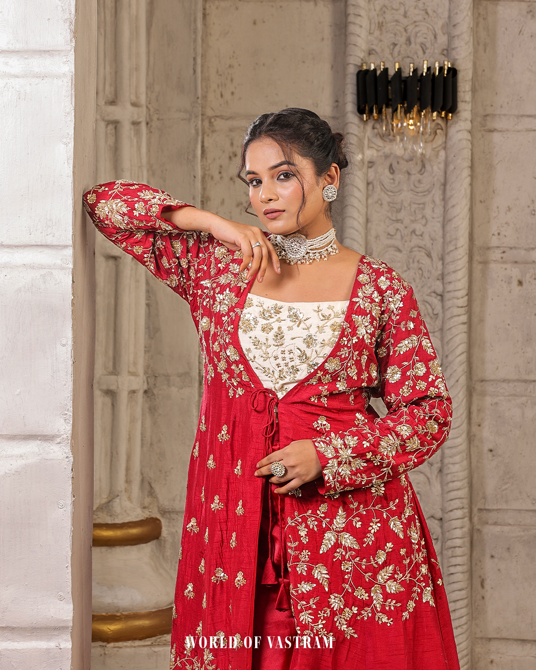 Gown Style Cape Dress