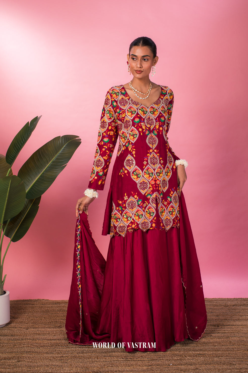 Gulnaar Sharara Set