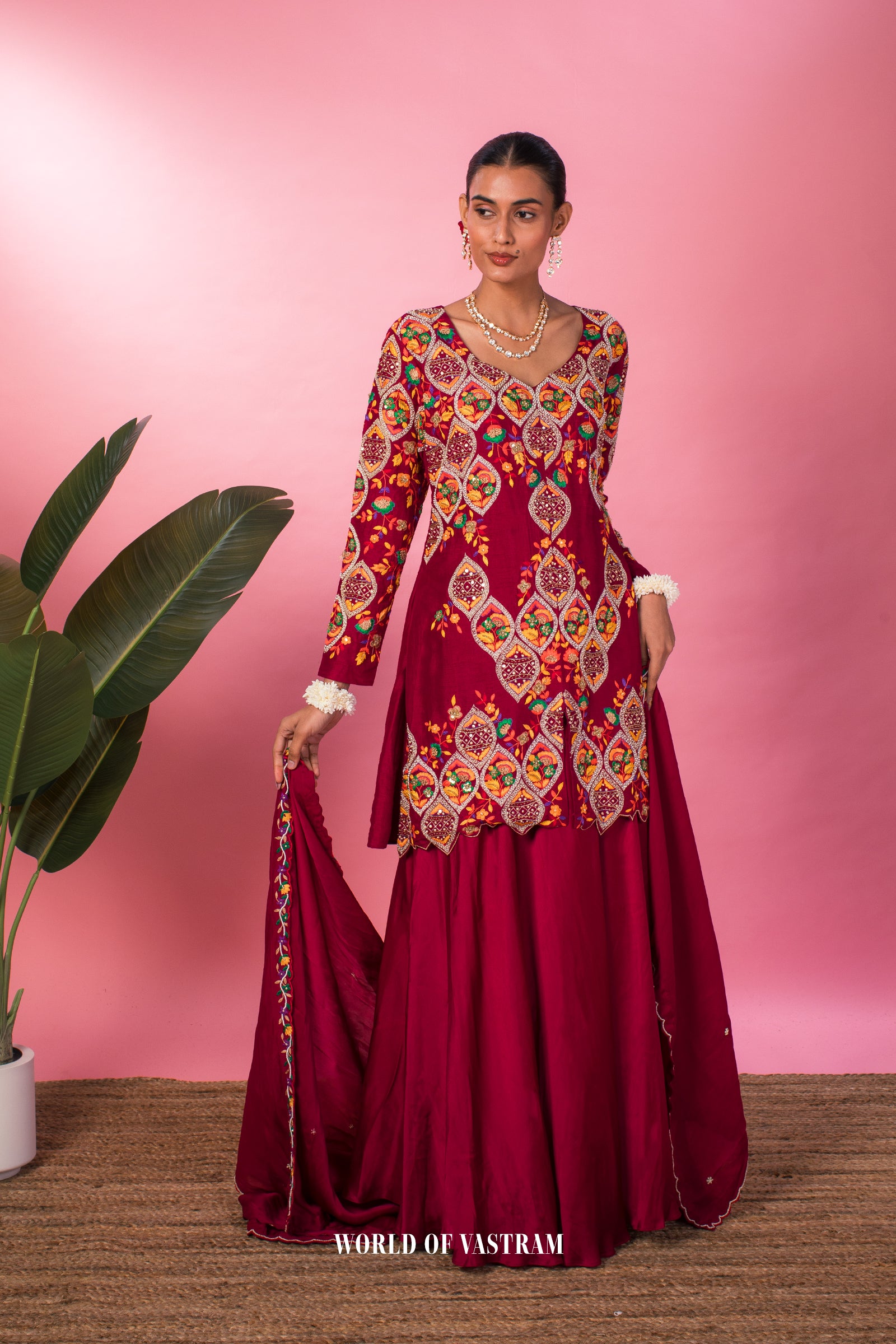 Gulnaar Sharara Set
