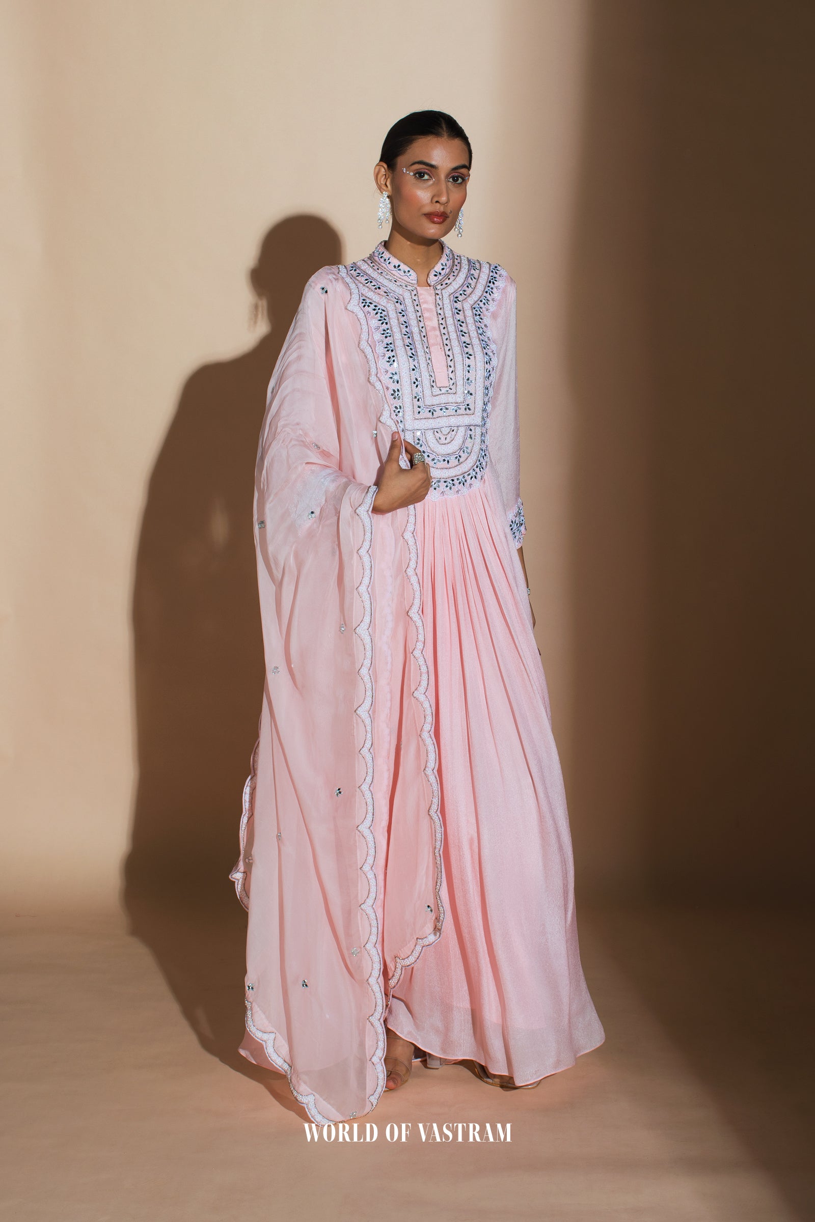 Blush Pink Anarkali