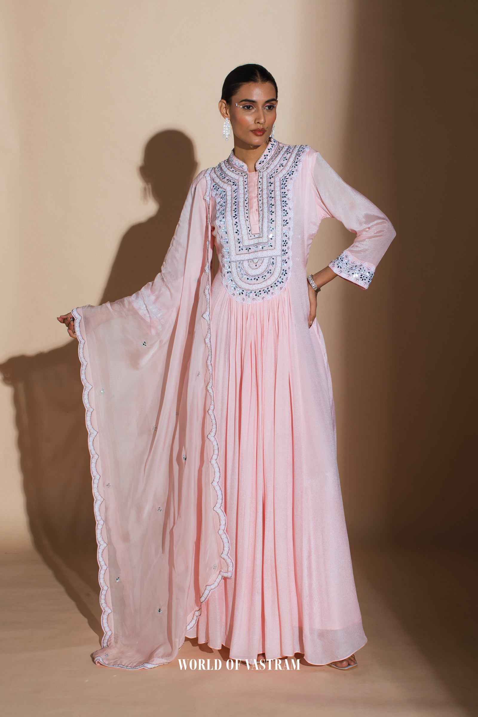 Blush Pink Anarkali