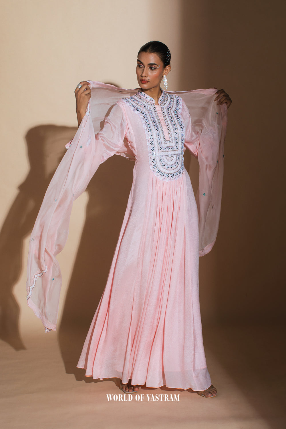 Blush Pink Anarkali