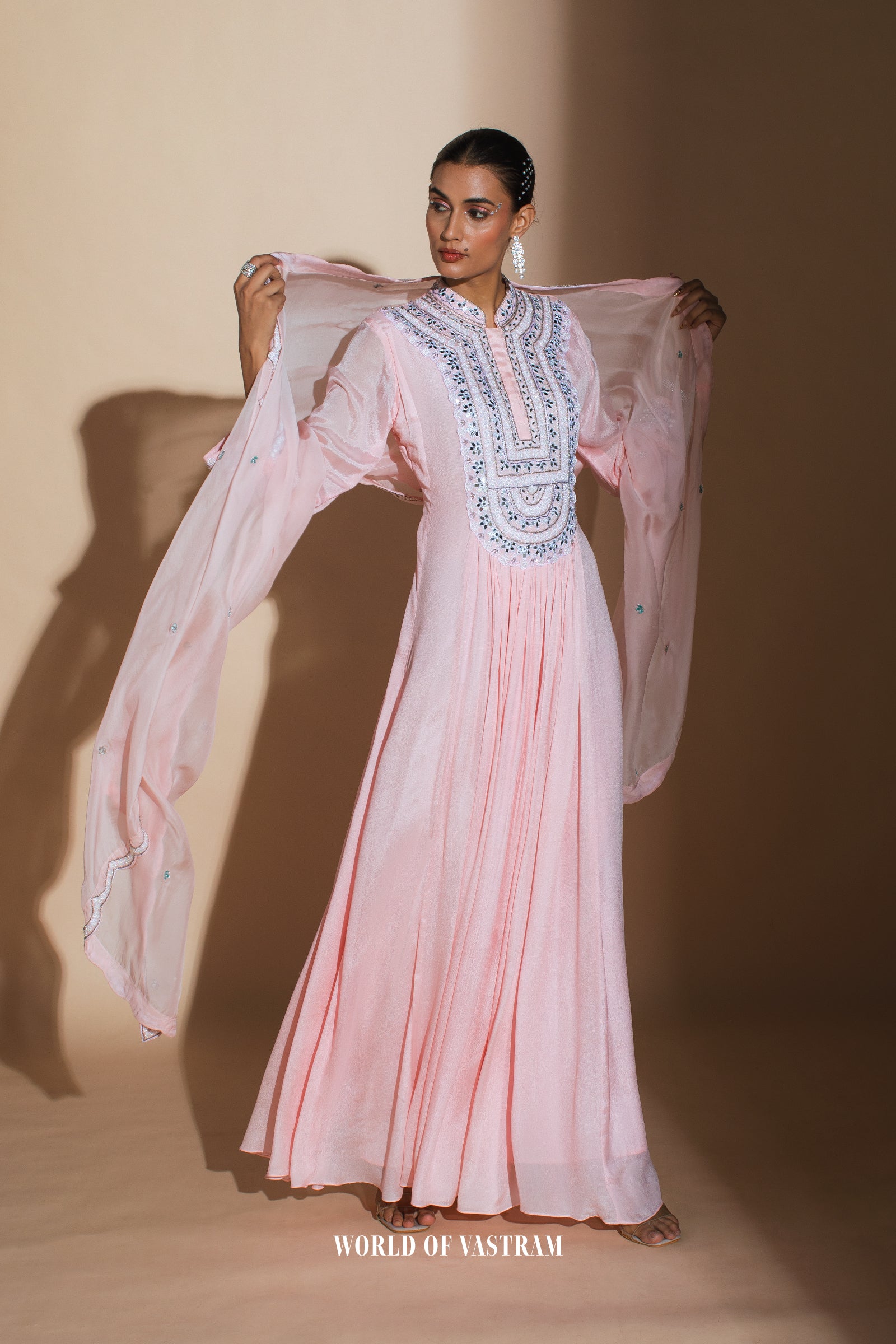 Blush Pink Anarkali