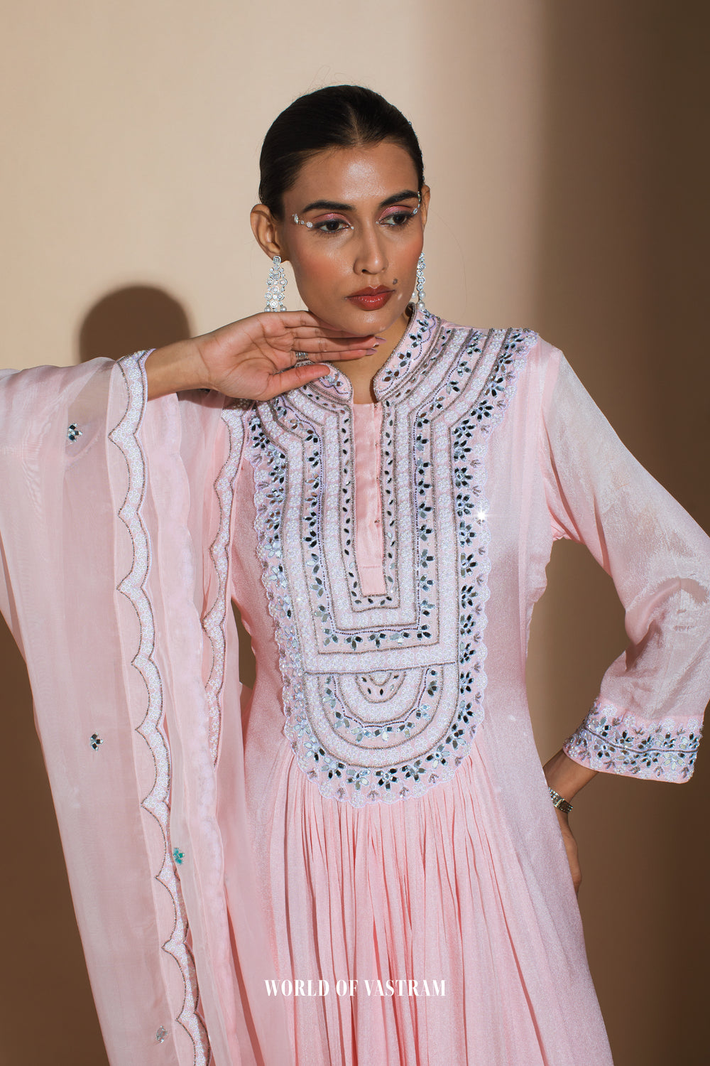 Blush Pink Anarkali
