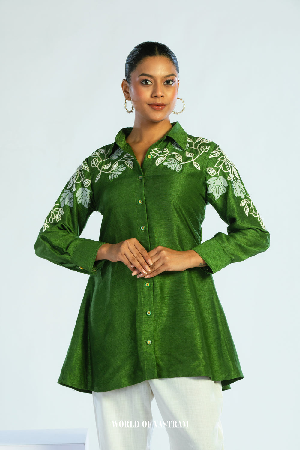 Emerald Flora Top