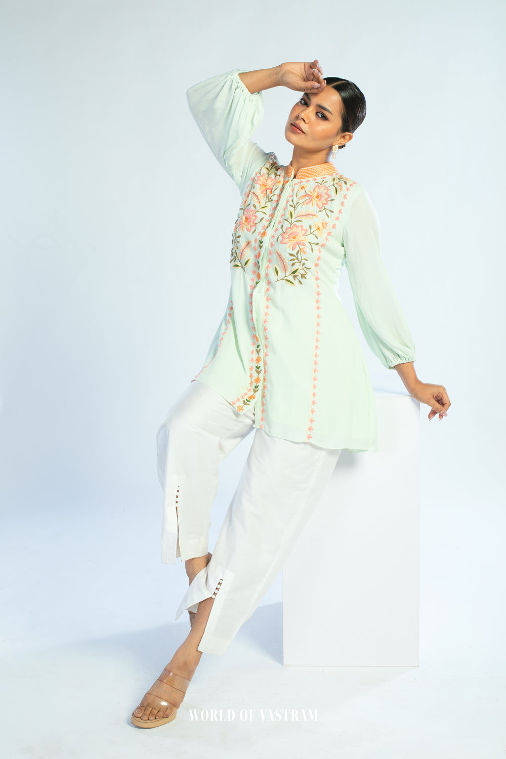 Mint Blossom Top