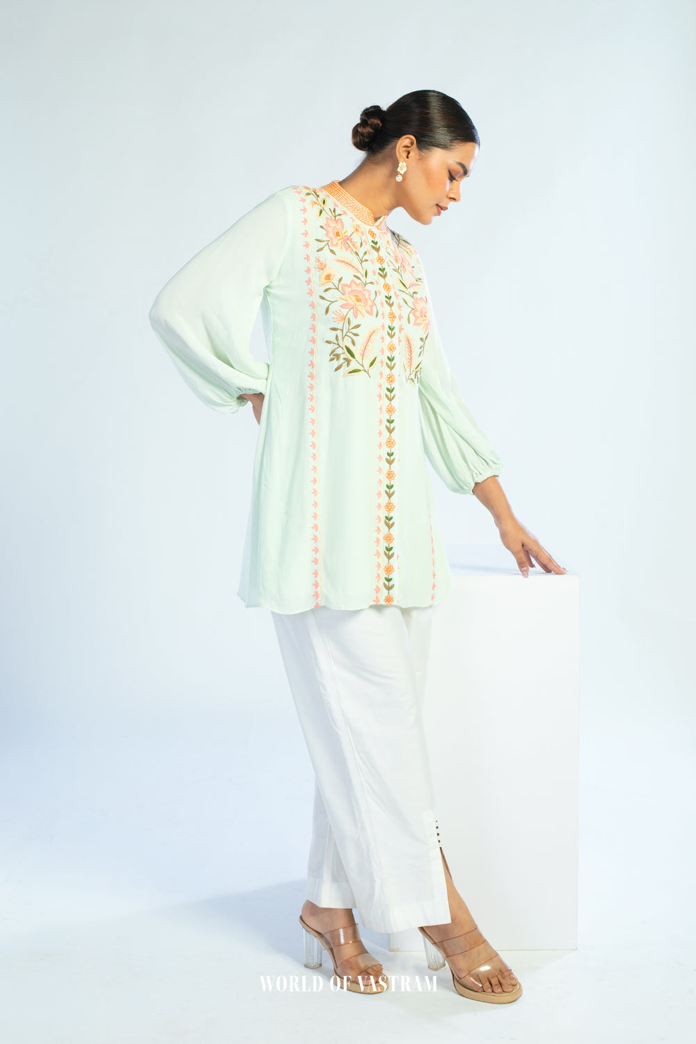 Mint Blossom Top