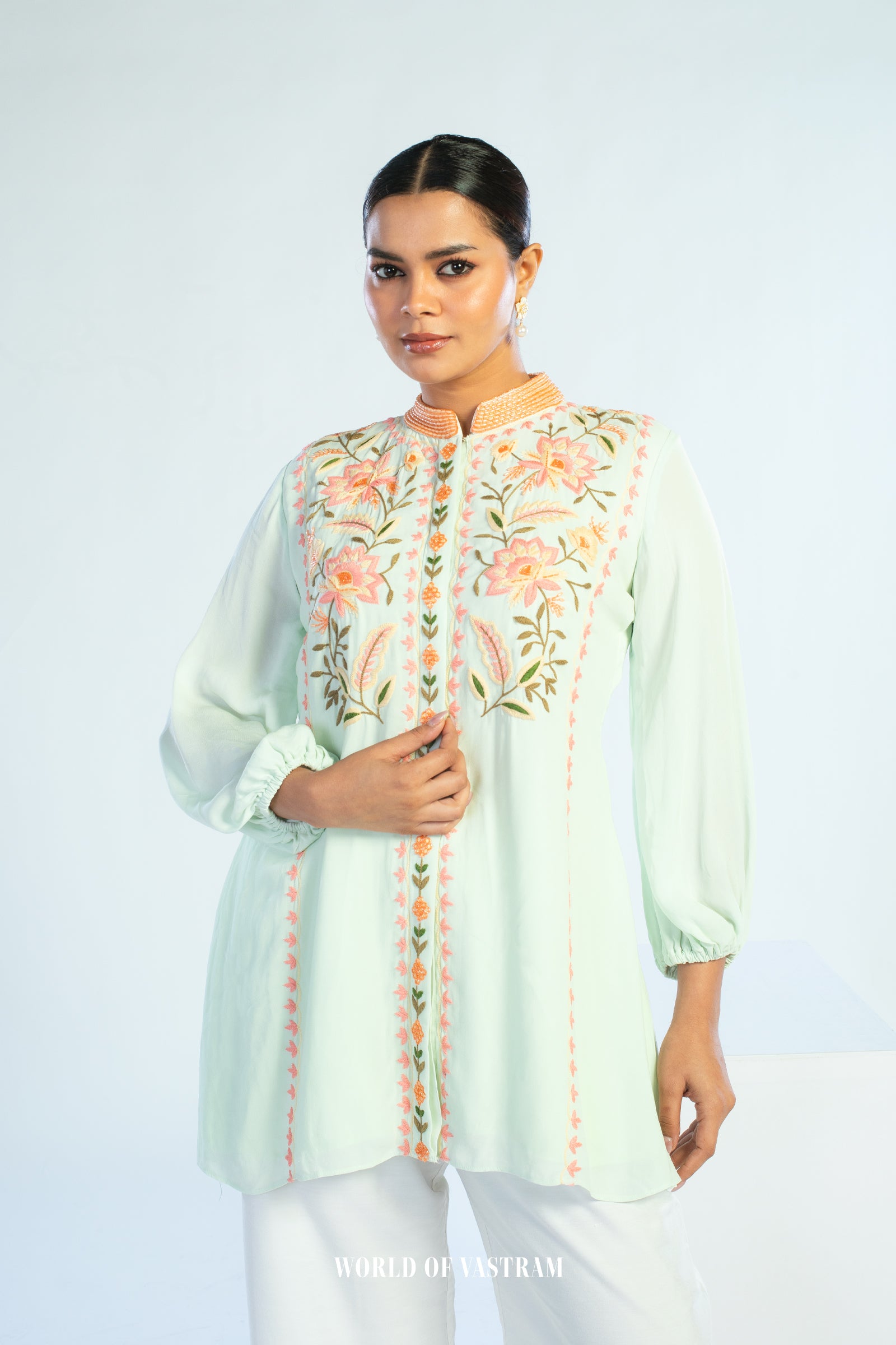 Mint Blossom Top