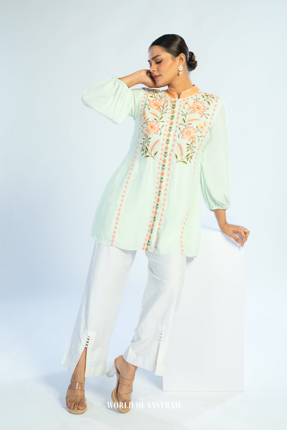 Mint Blossom Top