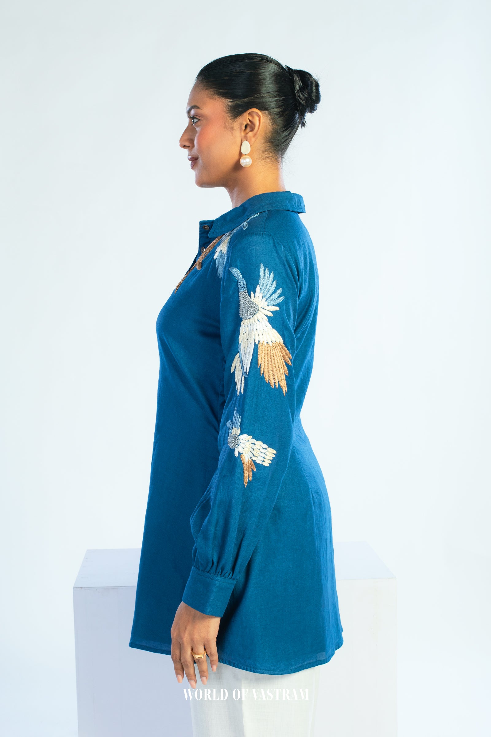 Sapphire Bloom top