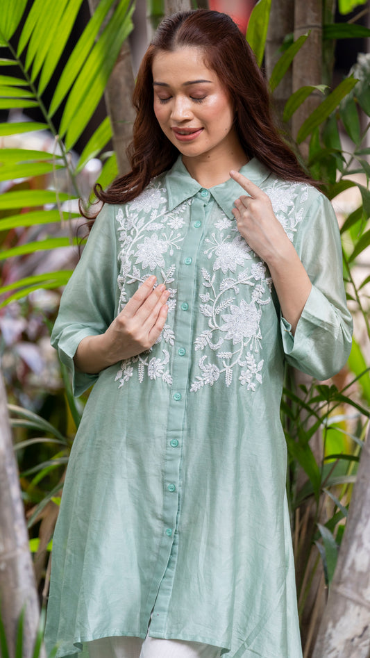 Mint green Top