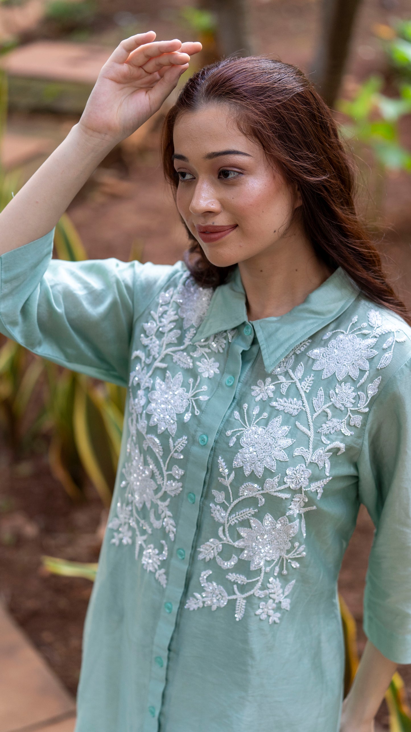 Mint green Top