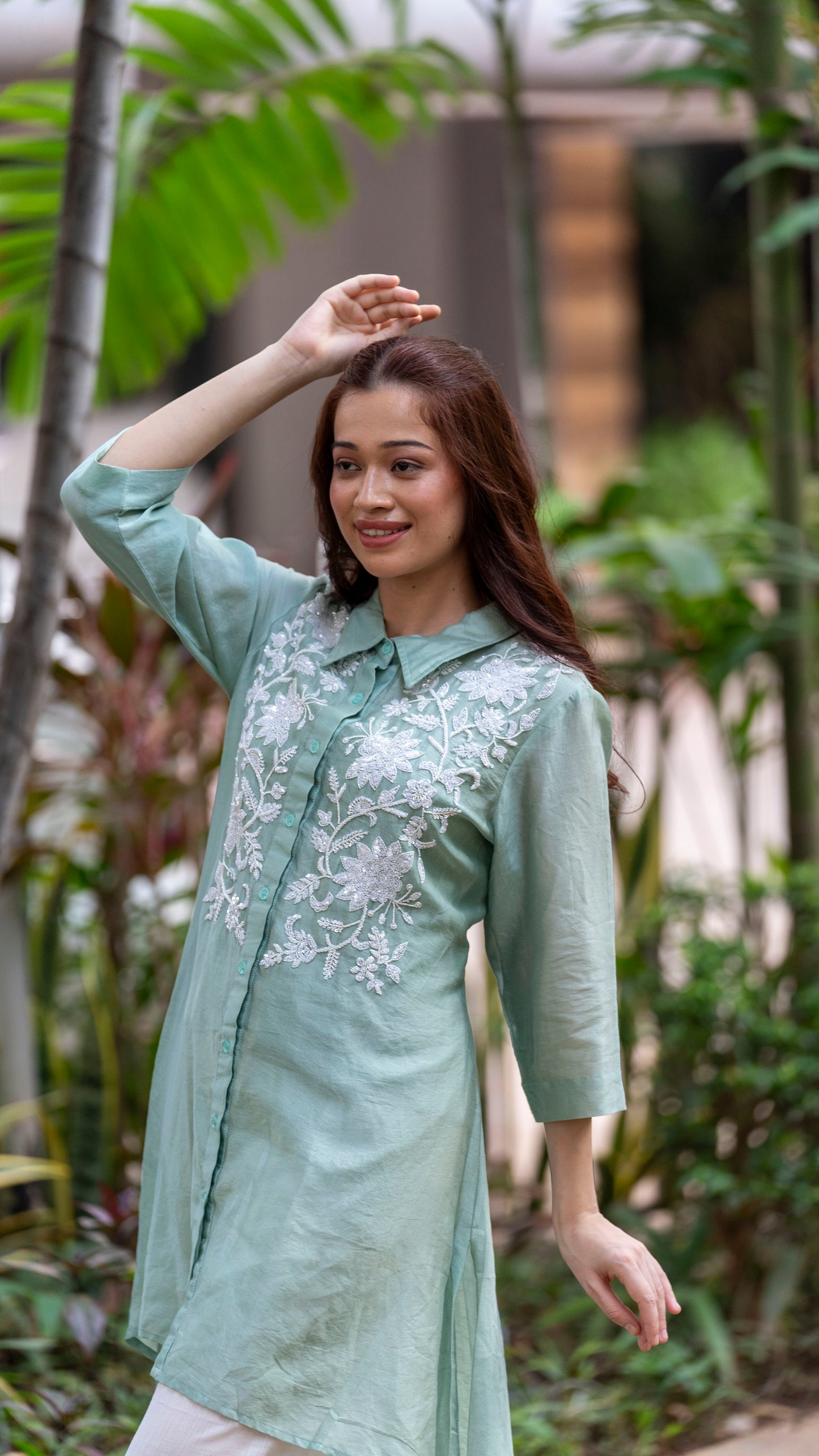Mint green Top