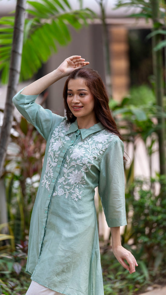 Mint green Top
